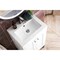 James Martin Vanities Chianti 20in Single Vanity, Glossy White, Brushed Nickel, w/ White Glossy Composite Stone Top E303V20GWBNKWG - alternate 5